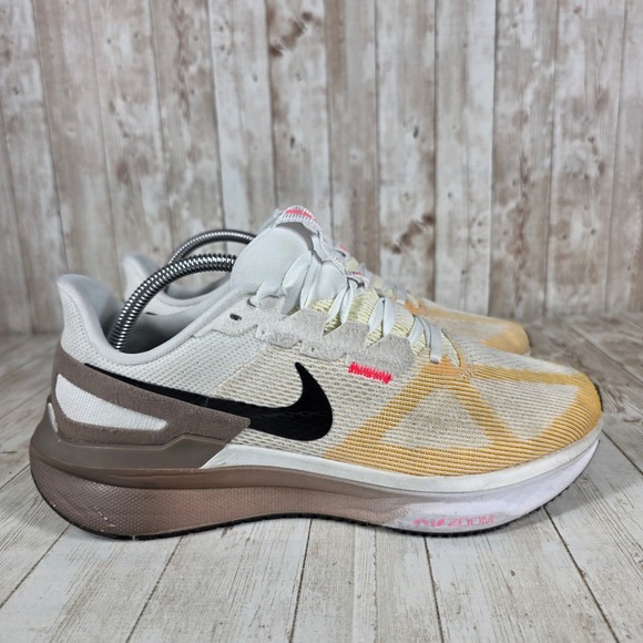 Nike Shoes - Nike Zoom Fly 5 Women's Running Shoes‎ White Peach Black DJ7884 110 Sz 10.5
